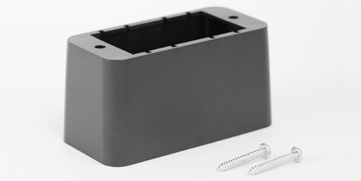 Shipping kit - surface mounting