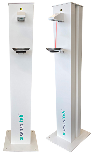 Saeulen_weiss-weissdyk9VMZIGwbSp SHS Hygiene Station - white